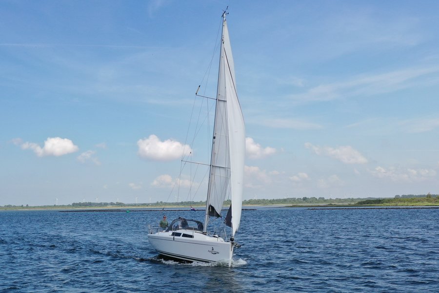 Hanse 31 Aquavitesse Zeilen Grevelingenmeer.JPG